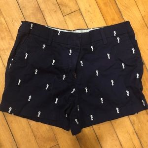 Seahorse Patterned Shorts